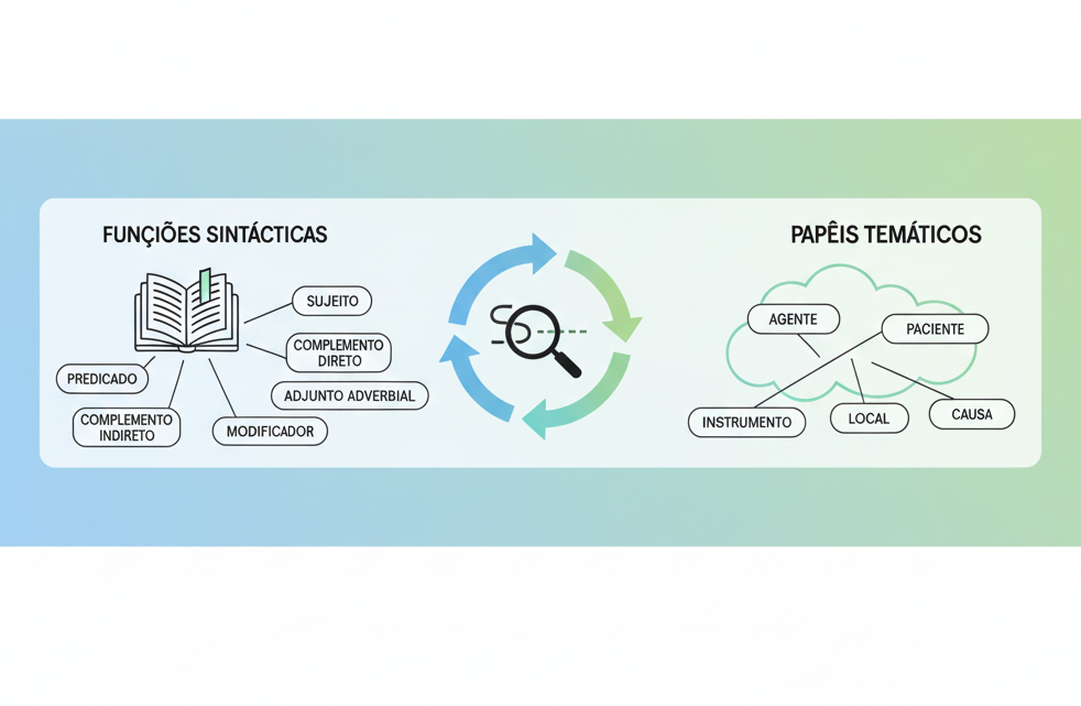 Course Image Funções Sintácticas e Papéis Temáticos